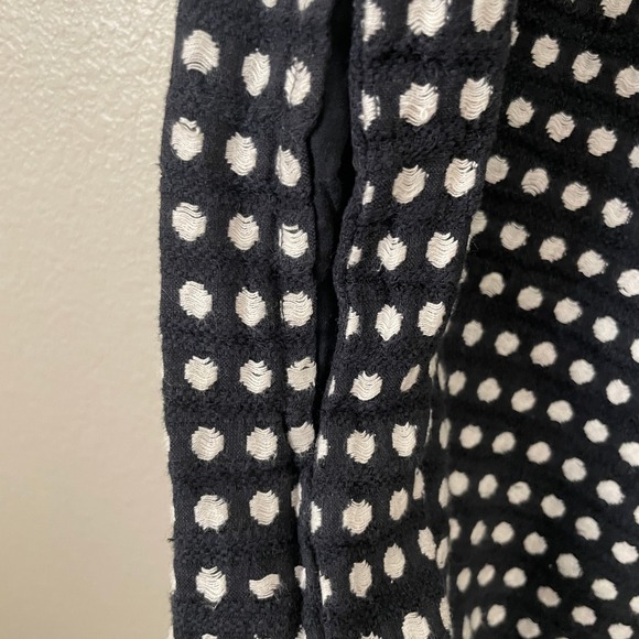 Ace & Jig Dress Womens Medium Blue White Polka Dot Mini Pockets Retro Prairie - Picture 8 of 11